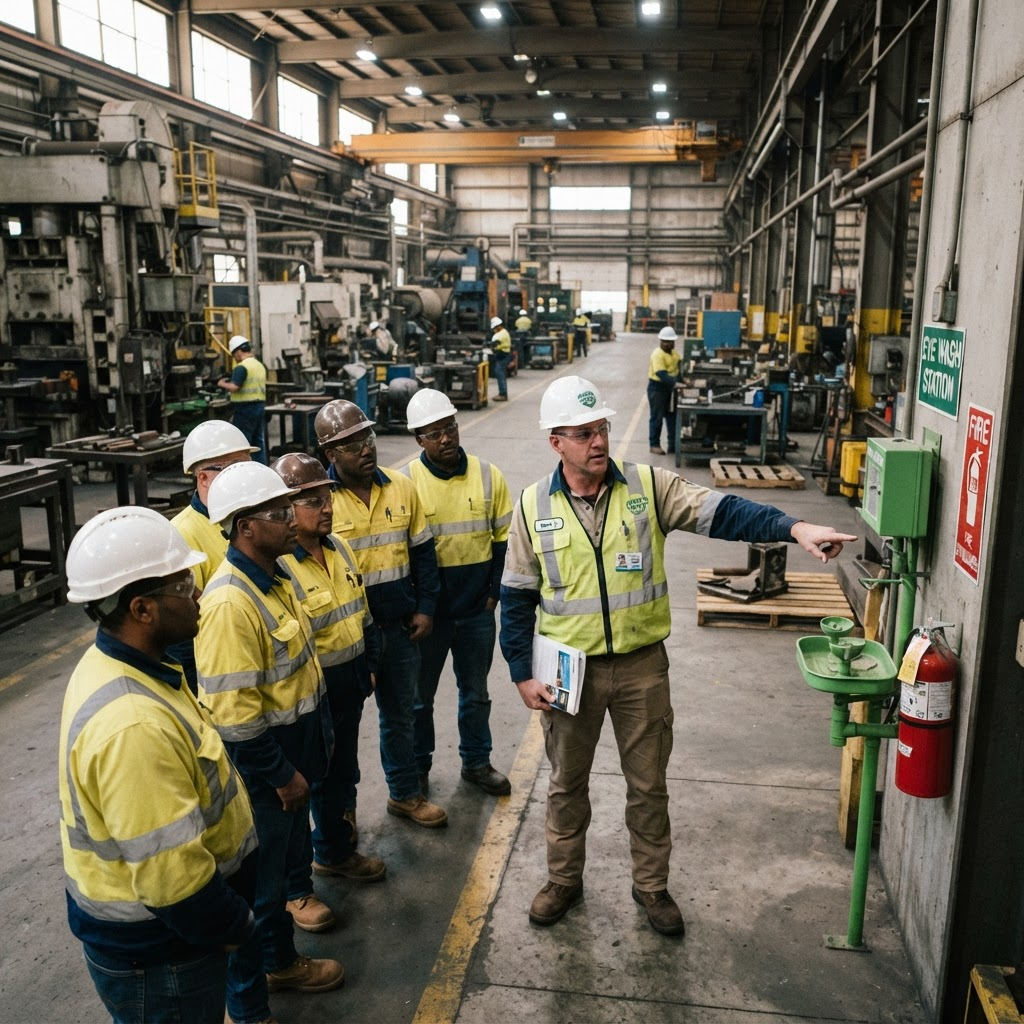 Empresa buscando treinamento de NRs para equipe